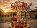 NOSTALGIE KINDER-KARUSSELL MIETEN AB 299 € ! Wir liefern in ganz Nordrhein-Westfalen an ( Alternative zur Hüpfburg ) - Galerie - Bild 1