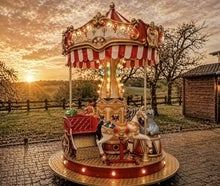 NOSTALGIE KINDER-KARUSSELL MIETEN AB 299 € ! Wir liefern in ganz Nordrhein-Westfalen an ( Alternative zur Hüpfburg )