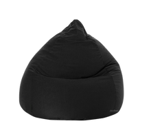 Sitzsack klein schwarz Lounge Sack