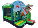 Hüpfburg Dino od. Einhorn 3x4m Top Hüpfburgen wie z.B. Lego, Superheld, Candy, Bagger, Feuerwehr, Seeräuber s.v.m.