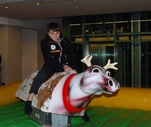 Rentierrodeo - das Bullriding zu Weihnachten inkl. 19% MwSt.!