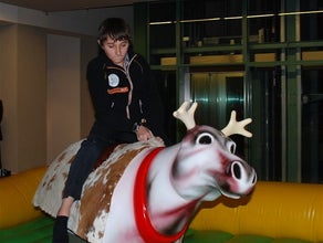 Rentierrodeo - das Bullriding zu Weihnachten inkl. 19% MwSt.!