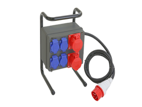 Stromverteiler 16A 400V mit 2x 16A 400V Ausgang mieten – Kabel & Adapter