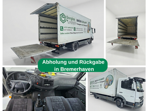 Mieten: 7,5-Tonner LKW mit Koffer, Ladebordwand & als Umzugswagen Möbelkoffer