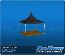 Grillzelt 3 x 3m