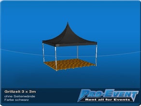 Grillzelt 3 x 3m