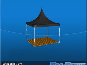 Grillzelt 3 x 3m