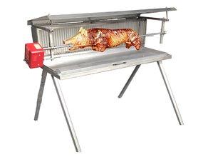 Spanferkelgrill Edelstahl mieten – Mietgrill, Eventgrill, Gastrogrill, Grillgerät, Grill