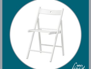Hochzeitsstuhl // Traustuhl // weißer Klappstuhl // Stuhl - perfekt für die freie Trauung