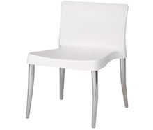 Designstuhl Trieste - weiß;
