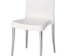 Designstuhl Trieste - weiß;