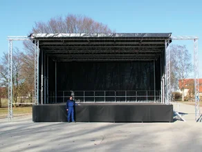 mobile Bühne 61m² - STAGEMOBIL XXL