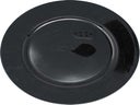 Platzteller Ø33cm - schwarz