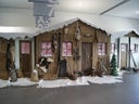 Almhütten, Hausfassaden Kulisse, Hauswand, Hauskulisse