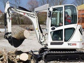 Minibagger Terex TC25 Z 2,5t
