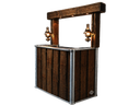 Wein und Whisky Theke mieten – Bartheke, Mobile Bar, Ausschanktheke, Eventtheke