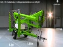 Hubsteiger Arbeitsbühne Nifty170 bis 17 Meter Fahrkorb - Galerie - Bild 1