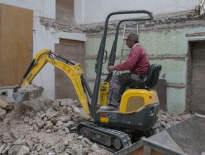 Minibagger 1,1 t / Microbagger / Bagger mit verstellbarem Laufwerk / Neuson 803