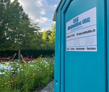 Partytoilette Gartentoilette Urinalstand Rollstuhltoilette