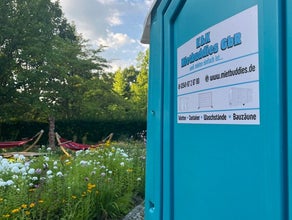 Partytoilette Gartentoilette Urinalstand Rollstuhltoilette