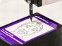 Fotobox / Sketchbot Zeichenroboter / KI-Roboter – Highlight für Messe & Event mieten - Galerie - Bild 2