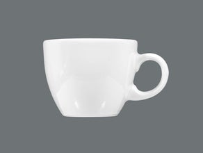 Espressotasse, weiß, uni
