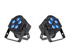 Scheinwerferset III – 2x LED Scheinwerfer mieten (HEX LED – RGBWA+UV) LED Lichtanlage Lichttechnik Licht Partybeleuchtung Scheinwerfer