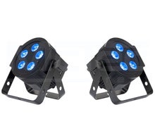 Scheinwerferset III – 2x LED Scheinwerfer mieten (HEX LED – RGBWA+UV) LED Lichtanlage Lichttechnik Licht Partybeleuchtung Scheinwerfer