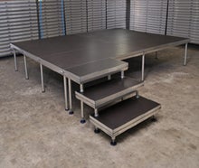 Nivtec Einhängetreppe 3-Stufig 20-60cm inkl. Geländer