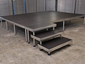 Nivtec Einhängetreppe 3-Stufig 20-60cm inkl. Geländer