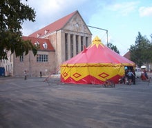 Zirkuszelt 14m Rund - 156qm