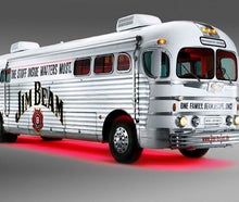 "Jim Beam Bus" - Greyhound Bus - Limousine