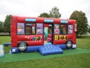 Hüpfburg ~ Happy Bus ~ Springburg ~  Multiplay ~ bei spass-events