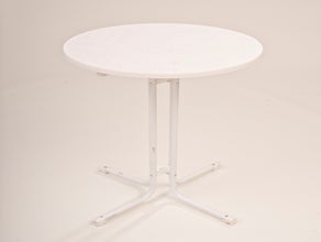 Stehtisch weiß klappbar 70cm Bistrotisch Hochtisch