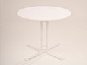 Stehtisch weiß klappbar 70cm Bistrotisch Hochtisch - Galerie - Bild 1