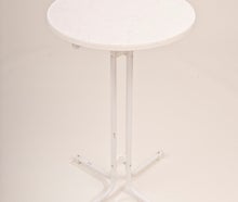 Stehtisch weiß klappbar 70cm Bistrotisch Hochtisch