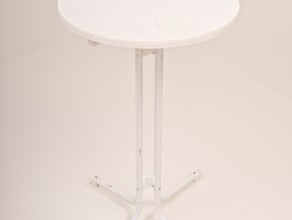 Stehtisch weiß klappbar 70cm Bistrotisch Hochtisch