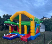 Krokodil Hüpfburg zu Vermieten Party / Event / Hochzeit