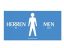 Sichtschutzplane "WC - Herren" - Galerie - Bild 1