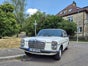 Weißen Mercedes Oldtimer Strichacht aus den 70ern als Hochzeitsauto mieten. Selbstfahrer oder mit Chauffeur! - Galerie - Bild 4