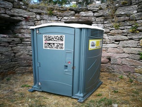 WC-Kabine VIP für Ihre Veranstaltung mit Waschbecken