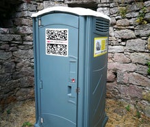 WC-Kabine VIP für Ihre Veranstaltung mit Waschbecken