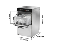 Gläserspülmaschine Gastronomie 2,97 kW