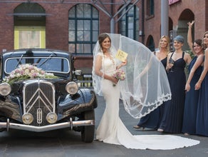 Oldtimer Hochzeitsauto Gangstercitroen Baujahr 1949 11CV BN
