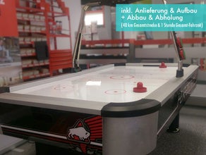 Airhockey-Tisch (inkl. Anlieferung + Abholung im Umkreis)