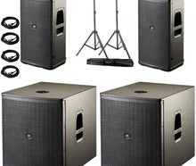 Lautsprecher Komplettsystem D.A.S. Avant mit 2700 Watt AKTIV