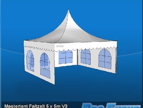 Mastertent Faltzelt 5 x 5m V3