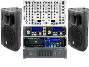 Musikanlage mit Doppel SD Card Player und Single CD Player