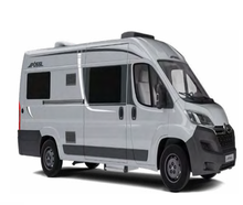 Wohnmobil Pössl Roadcruiser D-Line / Campingbus Längsbetten AHK