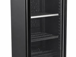 Kühlschränke Kühlschrank schwarz mit Glastür für Getränke - Lieferung und Abholung